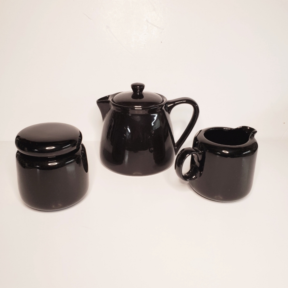 Vintage 3pc. Ceramic Tea/Sugar/Cream Set